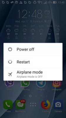 Android call issues : How to solve Android call problems by putting the Android phone on airplane mode