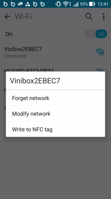 Android Kết nối WiFi nhưng không có Internet : Giải quyết kết nối WiFi nhưng không có Internet Android by forgetting WiFi network and connecting again