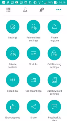 چگونه برای جلوگیری از شناسه تماس گیرنده در تلفن های هوشمند آندروید؟ : گزینه قفل لیست در تنظیمات تلفن