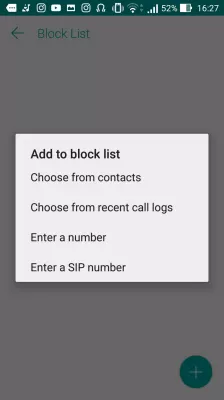 Jak zablokować identyfikator rozmówcy w smartfonach z Androidem? : Dodaj kontakt do listy zablokowanych identyfikatorów rozmówców