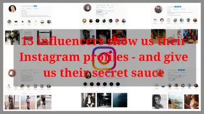 15 influencers nos muestran sus perfiles de Instagram y nos dan su salsa secreta : 15 influencers nos muestran sus perfiles de Instagram y nos dan su salsa secreta