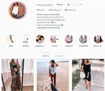15 influencers nos muestran sus perfiles de Instagram y nos dan su salsa secreta : @emjacquelyn en Instagram