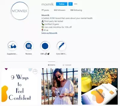 15位網紅給我們展示了他們的Instagram個人資料-並給我們了他們的秘密醬料 : Instagram上的@moxmilk