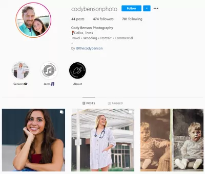 15 influencera pokazuje nam svoje Instagram profile - i daju nam svoj tajni umak : @codybensonphoto na Instagramu