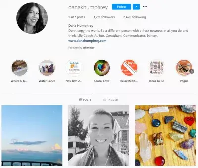 15 influenciadores nos mostram seus perfis no Instagram - e nos dão seu molho secreto : @danakhumphrey no Instagram
