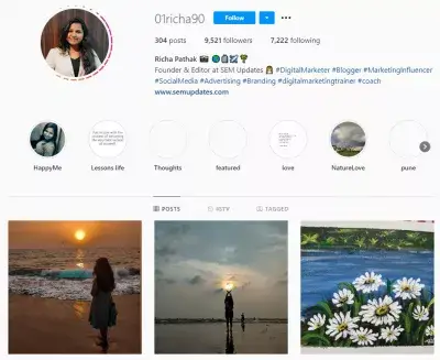 15 eksperti sniedz savu One tip, lai iegūtu vairāk sekotāju Instagram : @ 01richa90 vietnē Instagram