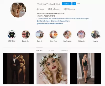 15 especialistas dão uma dica para obter mais seguidores no Instagram : @mikaylarosewilkens on Instagram
