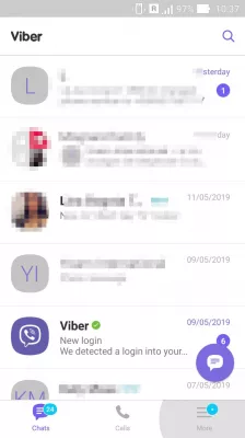 Viber Kung Paano Ibalik Ang Mga Tinanggal Na Mensahe? : Ang mga tinanggal na mensahe na naibalik sa Viber