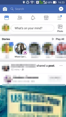 Como compartilhar a história do Instagram no Facebook? Dicas e truques : História compartilhada na página do facebook do instagram