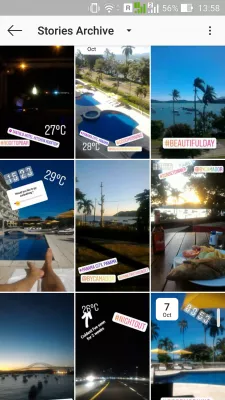 Si të shikoni arkivat e artikujve të Instagram : Shikoni arkivat e tregimeve Instagram