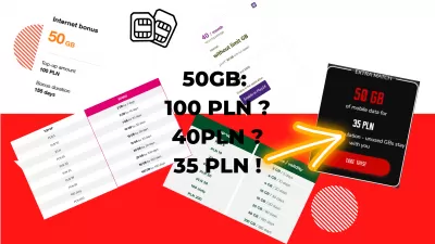 Pengendali mudah alih kad SIM 5 terbaik Poland untuk internet mudah alih